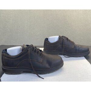 Timberland Men's Brown Ortholite Leather Dress Shoes 1828 Size 14M Comfort
